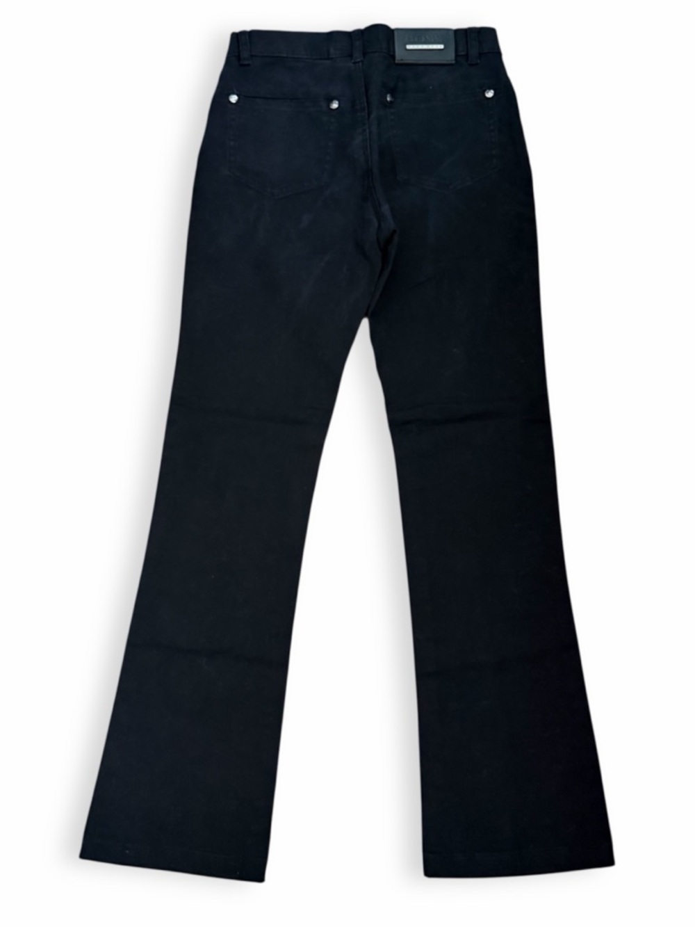 90s Y2K Vintage Hugo Boss Select Line Low Rise Black Jeans Sz 25